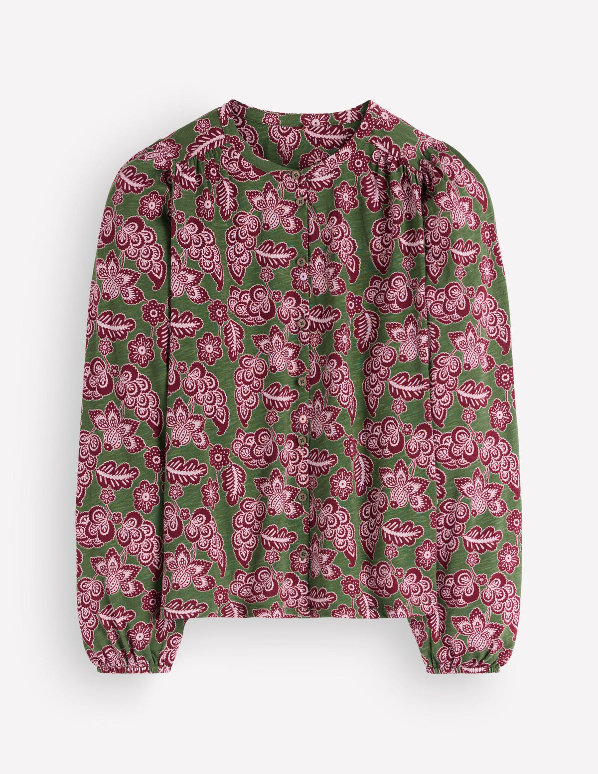 Ara Jerseyhemd-Schnittlauch, Rosa Wiesen-6