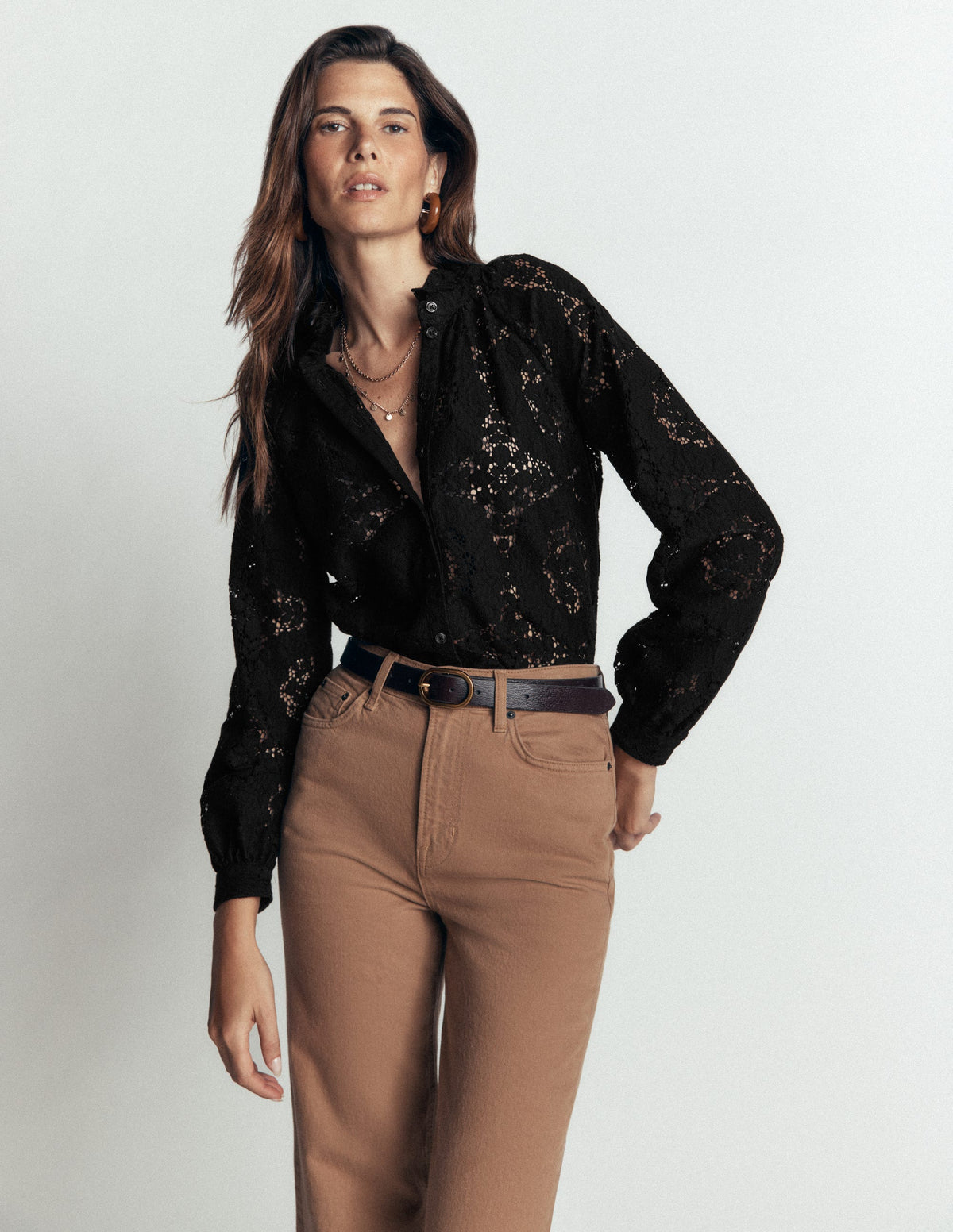 Erica Lace Top-Black-1