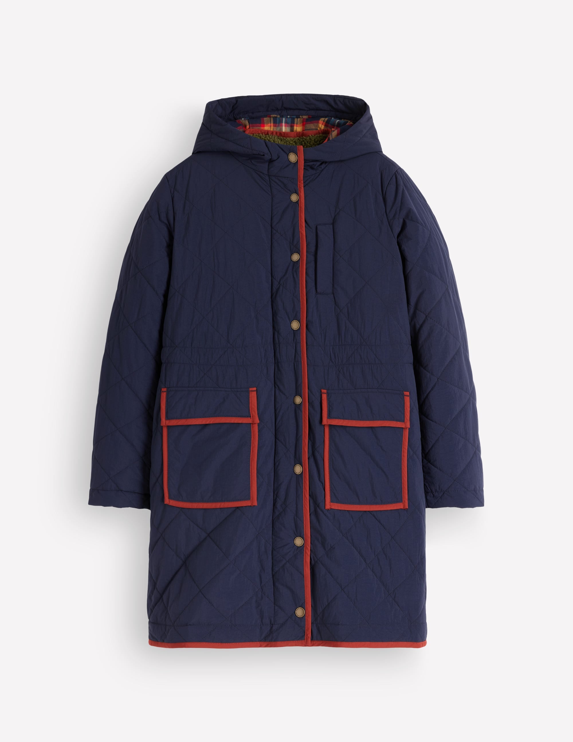 Gesteppter 4-in-1-Parka-Marineblau - Image 10