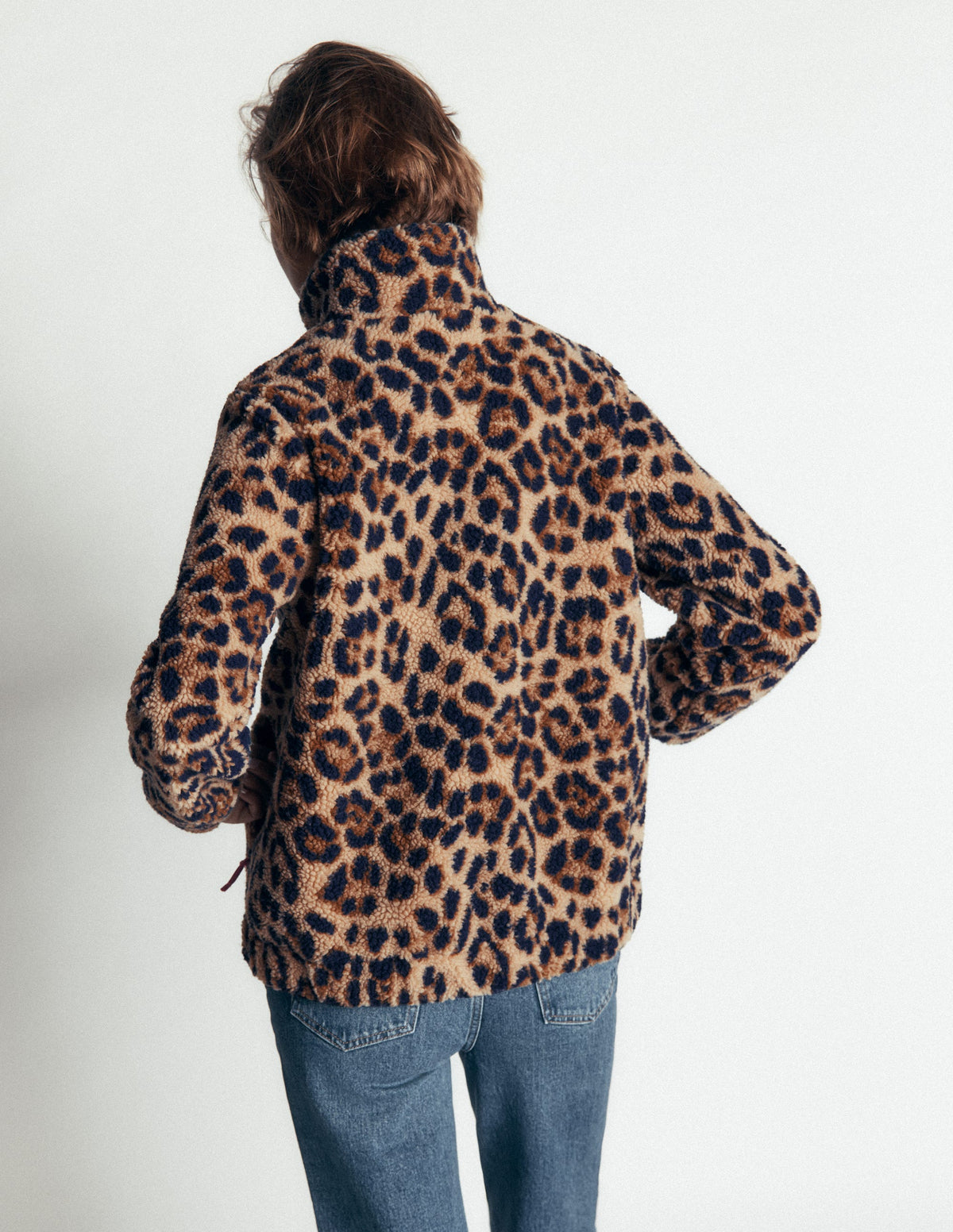 Veste Alnwick en borg-Taupe clair, motif Brushed Animal - Image 3