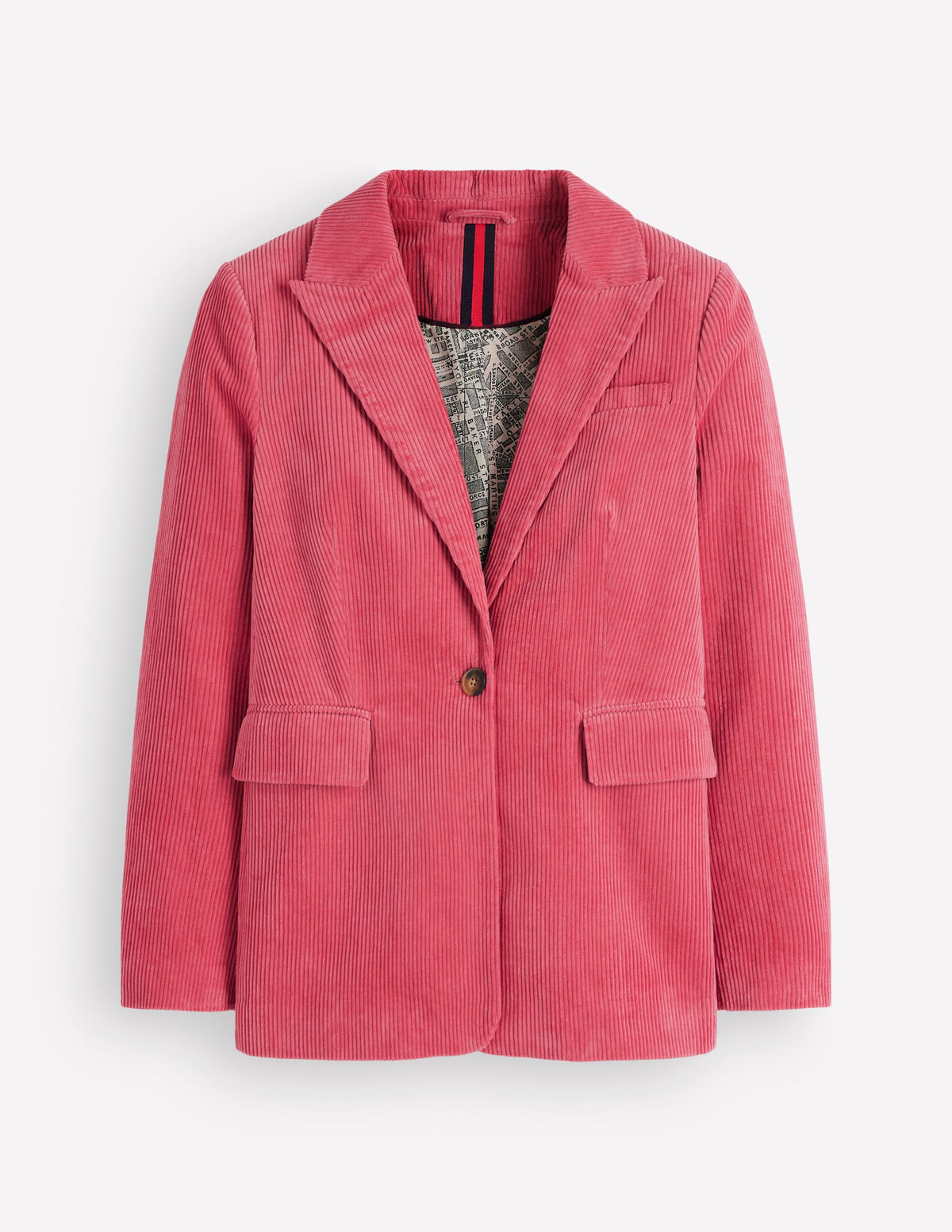 Woodbridge Cord-Blazer-Kirschrot-7