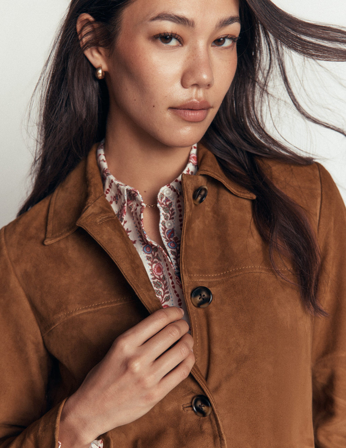 Fife Wildleder-Arbeitsjacke-Hellbraun - Image 3