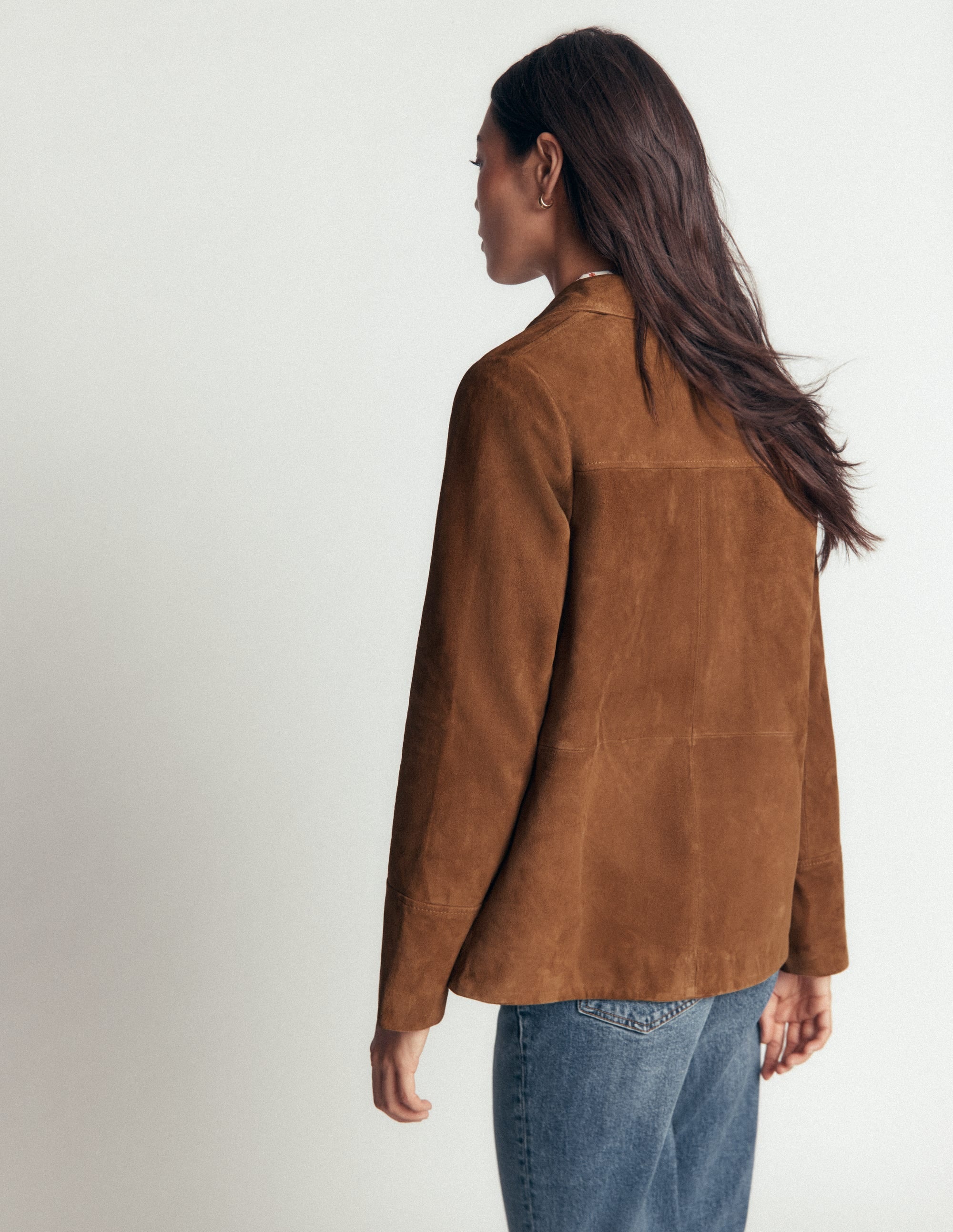 Fife Wildleder-Arbeitsjacke-Hellbraun - Image 4
